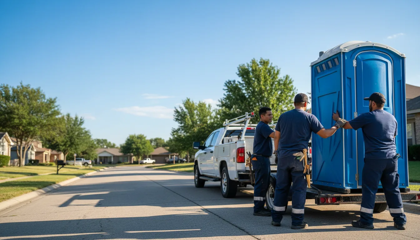 Portable Toilet Rental in Odessa, TX near me